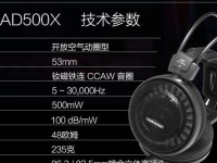 ATH-AD500X耳机的性能和特点（探索ATH-AD500X的音质、舒适度和设计）